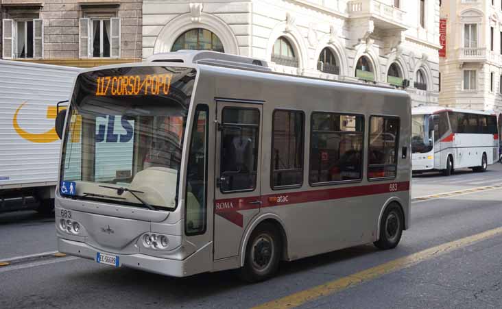 Roma ATAC Tecnobus Gulliver 683 electric